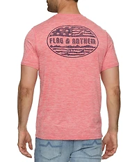 Flag and Anthem Palm Flag UPF Performance Tee