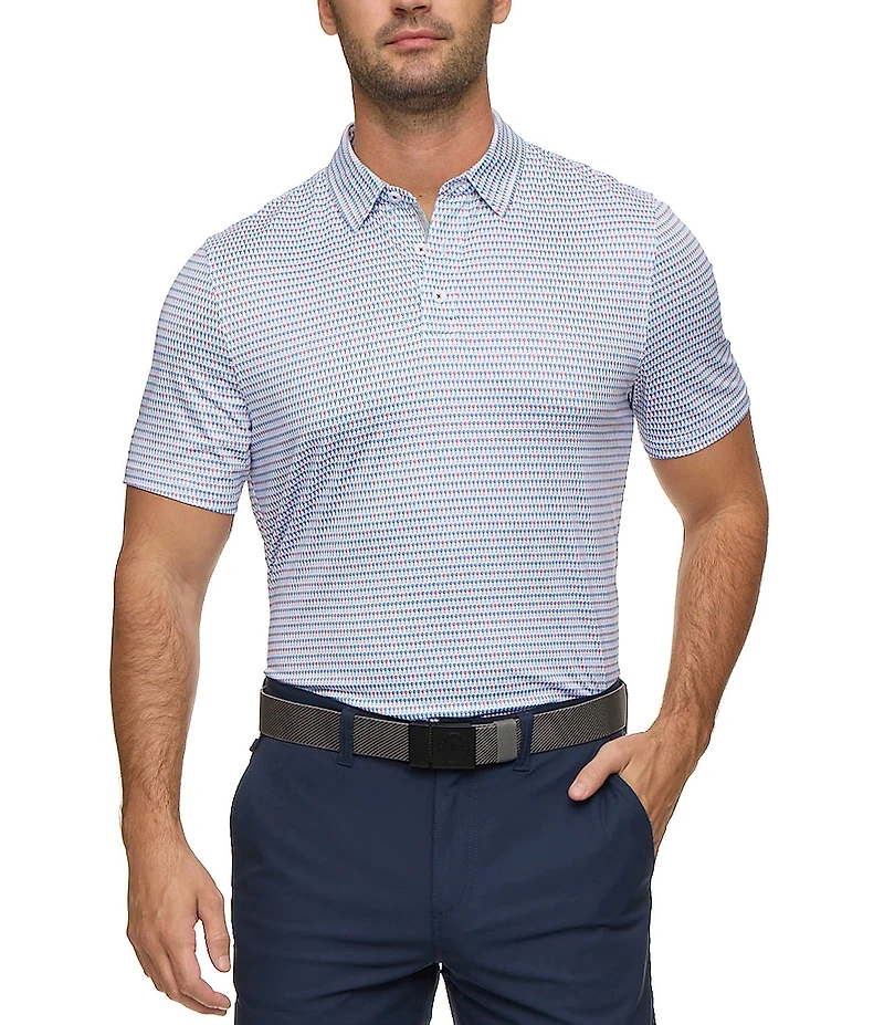 Flag and Anthem Pasco MadeFlex Performance Short Sleeve Golf Polo Shirt