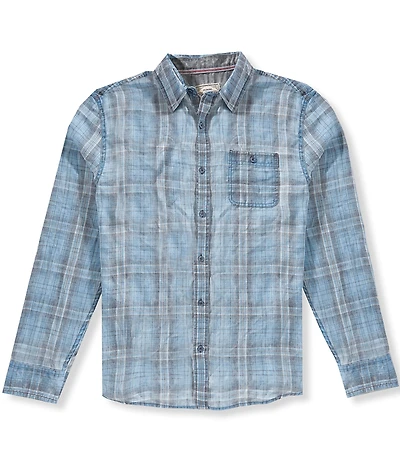 Flag and Anthem Paxton Vintage Plaid Long Sleeve Woven Shirt