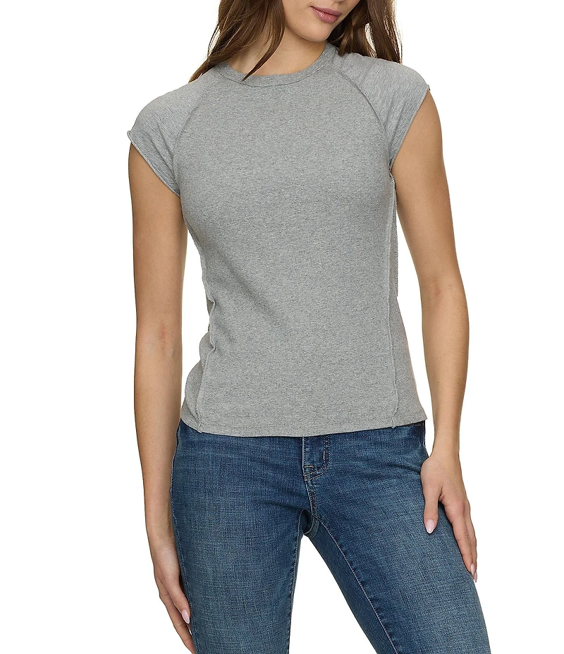 Flag and Anthem Peyton Cap Sleeve T-Shirt