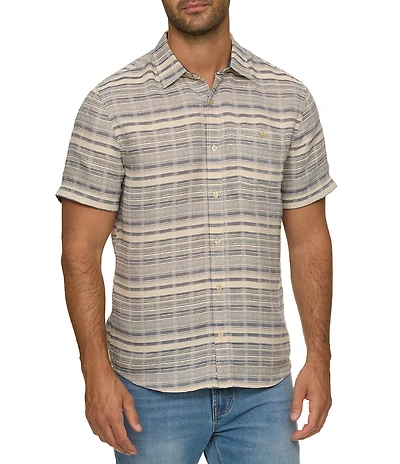 Flag and Anthem Rockledge Short Sleeve Striped Shirt