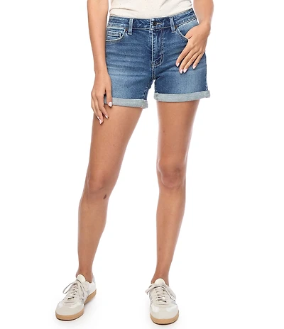 Flag and Anthem Shelby Cuffed Denim Shorts