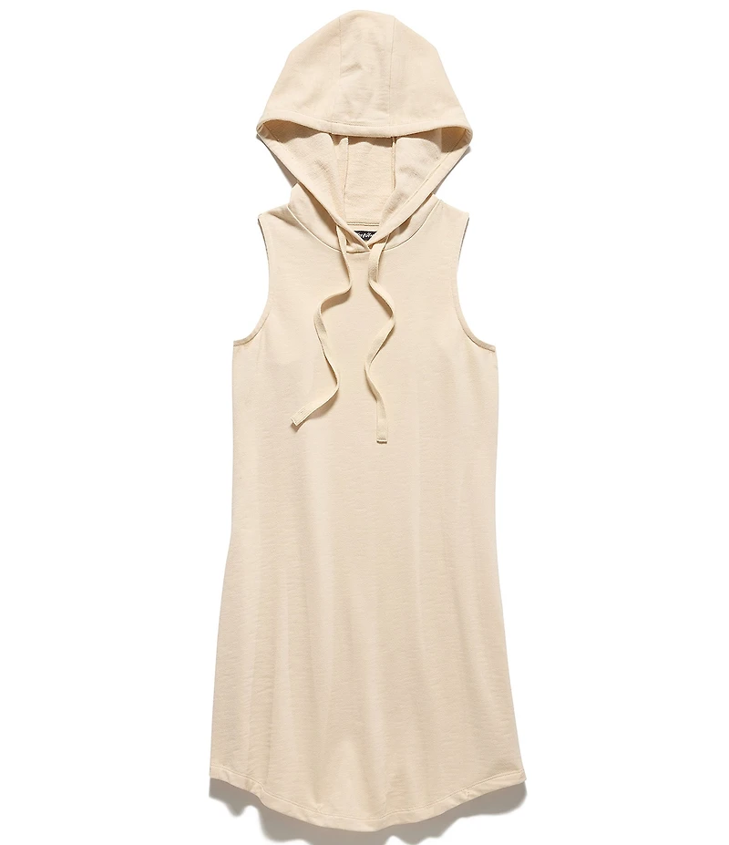 Flag and Anthem Shirley Sleeveless Hooded Mini Dress