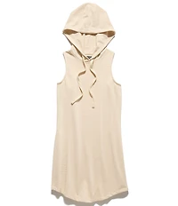 Flag and Anthem Shirley Sleeveless Hooded Mini Dress