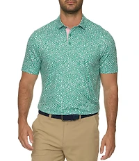 Flag and Anthem Short Sleeve Bloomfield Floral MVP Polo Shirt