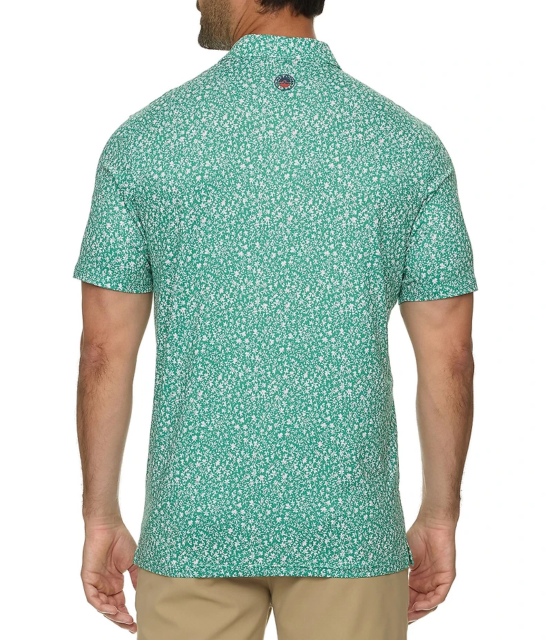 Flag and Anthem Short Sleeve Bloomfield Floral MVP Polo Shirt