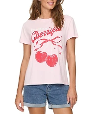 Flag and Anthem Short Sleeve Cherrific Tee