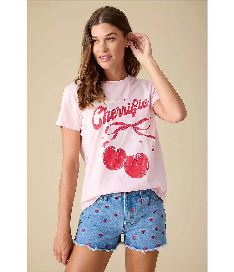 Flag and Anthem Short Sleeve Cherrific Tee