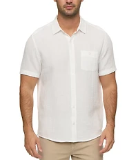 Flag and Anthem Short Sleeve Crewe Gauze Shirt