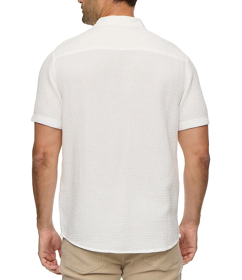 Flag and Anthem Short Sleeve Crewe Gauze Shirt