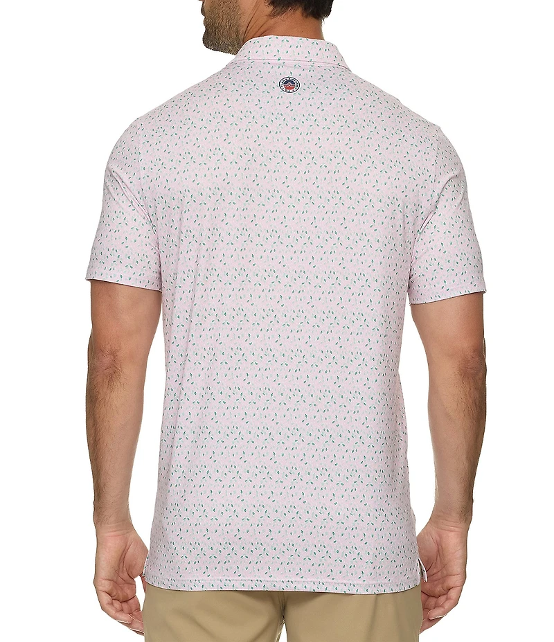 Flag and Anthem Short Sleeve MVP Printed Polo Shirt