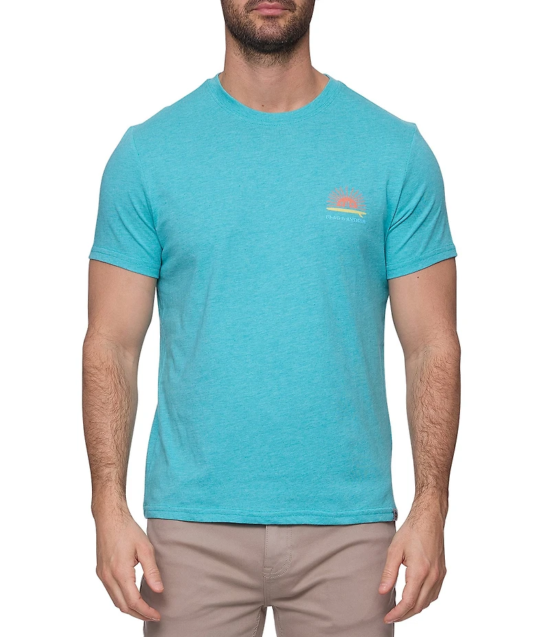 Flag and Anthem Short Sleeve Sun Rays And Surf T-Shirt