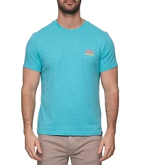 Flag and Anthem Short Sleeve Sun Rays And Surf T-Shirt