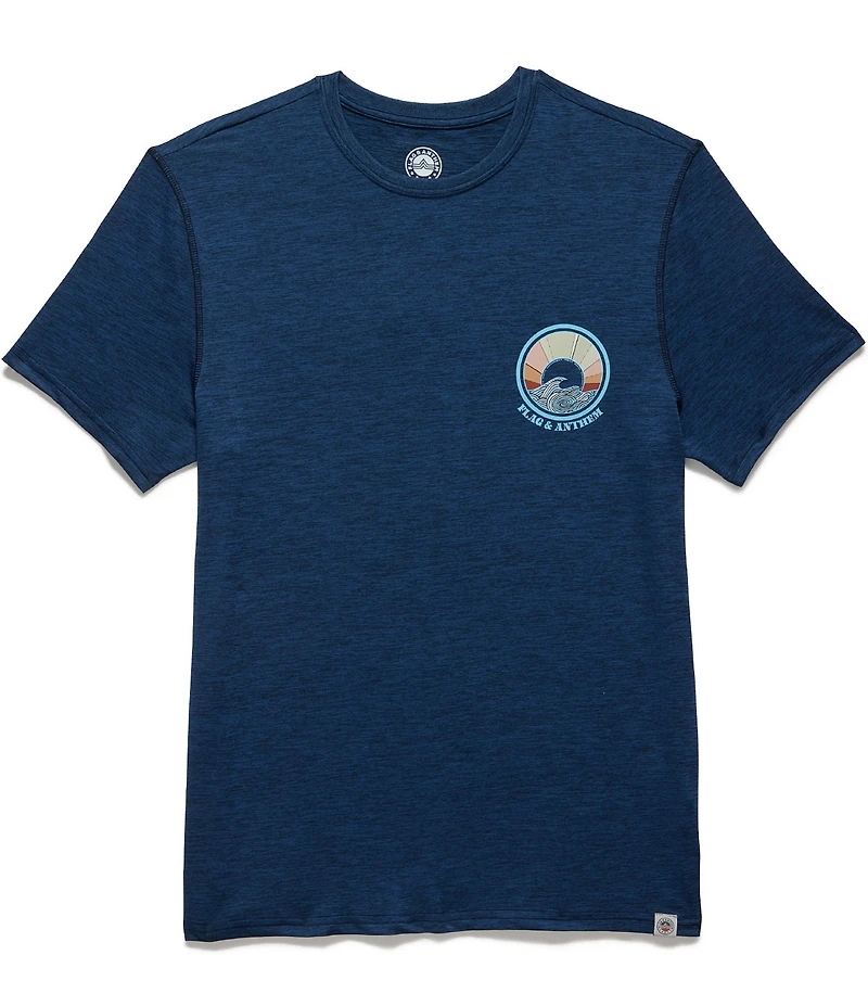 Flag and Anthem Short Sleeve UPF Performance Graphic Tee