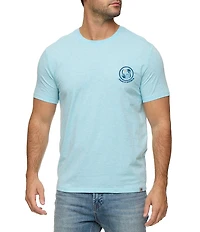 Flag and Anthem Short Sleeve Wavy Palm T-Shirt