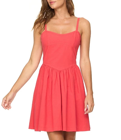 Flag and Anthem Sleeveless Florence Mini Dress