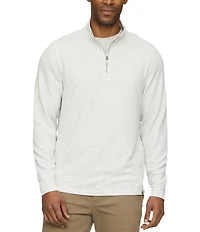 Flag and Anthem Summit Long Sleeve Micro Waffle Knit Quarter Zip