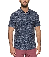 Flag and Anthem Sutherland MadeFlex UPF Performance Printed Short Sleeve Shirt