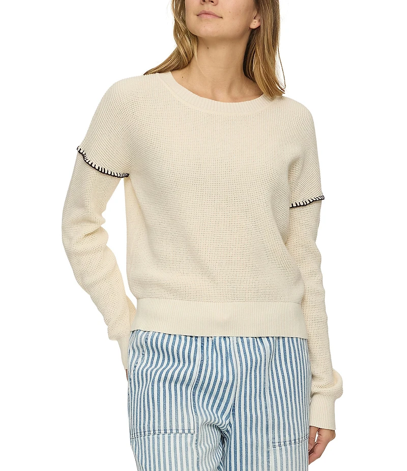 Flag and Anthem Sutton Long Sleeve Knit Sweater