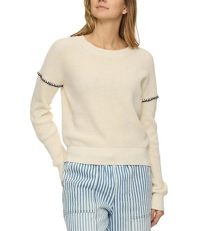 Flag and Anthem Sutton Long Sleeve Knit Sweater