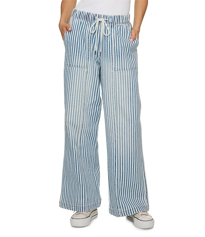 Flag and Anthem Triana Striped Wide Leg Lounge Pants