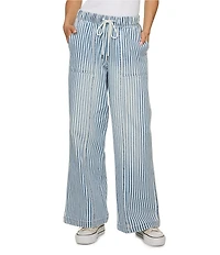 Flag and Anthem Triana Striped Wide Leg Lounge Pants