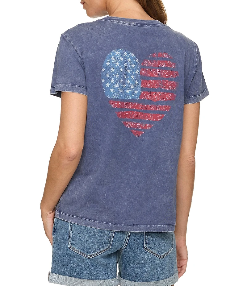 Flag and Anthem USA Knit Tee