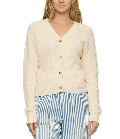 Flag and Anthem Whitney Braided Long Sleeve Cardigan