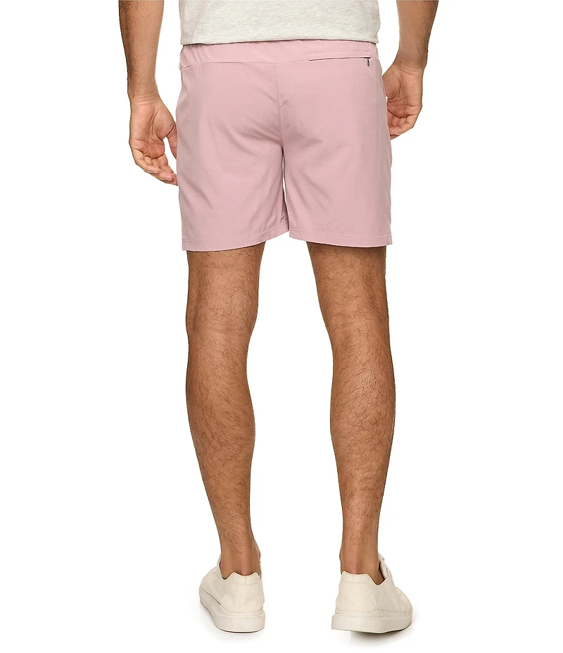 Flag and Anthem Wright Athletic Elastic Waist 7#double; Inseam Shorts