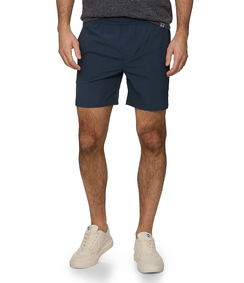 Flag and Anthem Wright Athletic Elastic Waist 7#double; Inseam Shorts