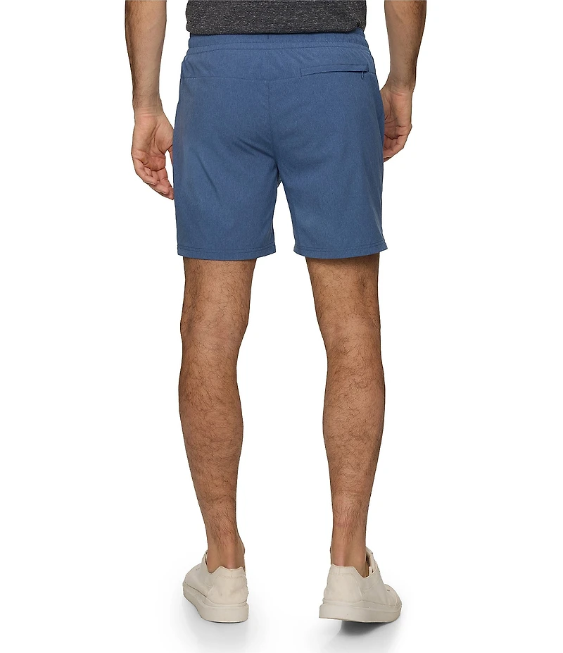 Flag and Anthem Wright Athletic Elastic Waist 7#double; Inseam Shorts
