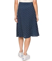 Flag and Anthem Zoe Midi Polka Dot Print Skirt