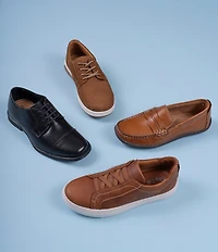 Flag LTD. Boys' Cameron Leather Slip On Oxford Sneakers (Youth)