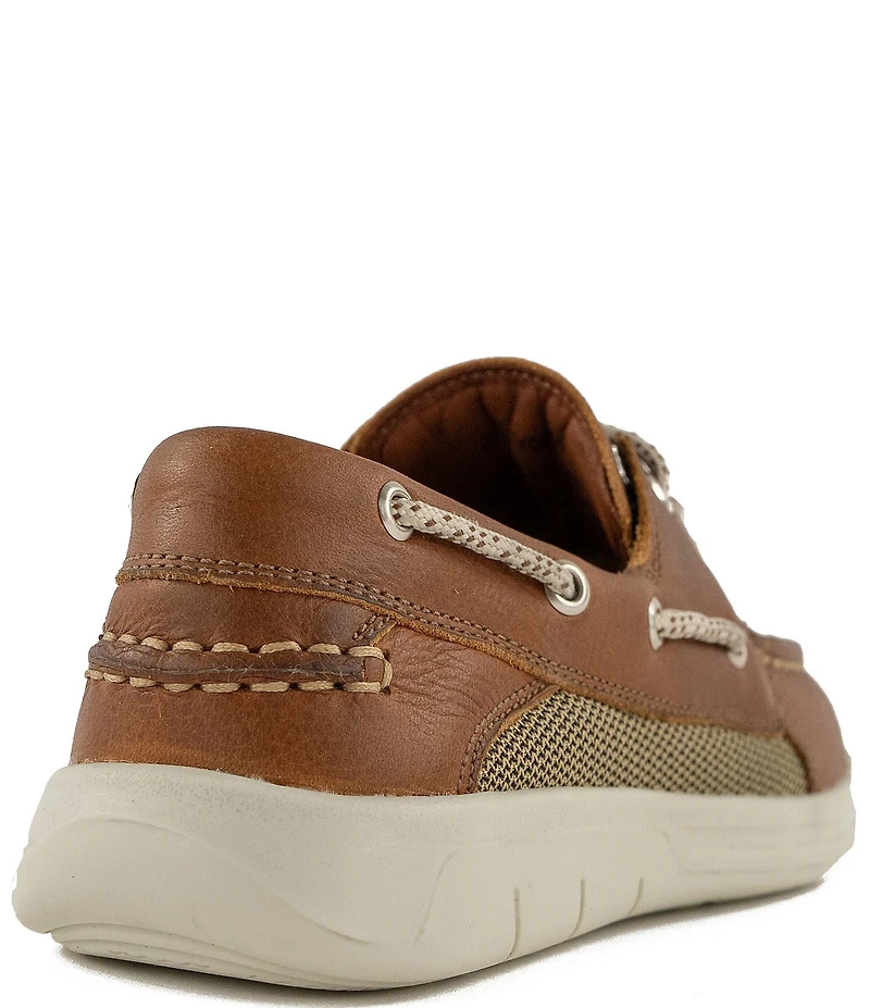Flag LTD. Boys' Freddie Leather Lace Up Boat Shoes (Youth)