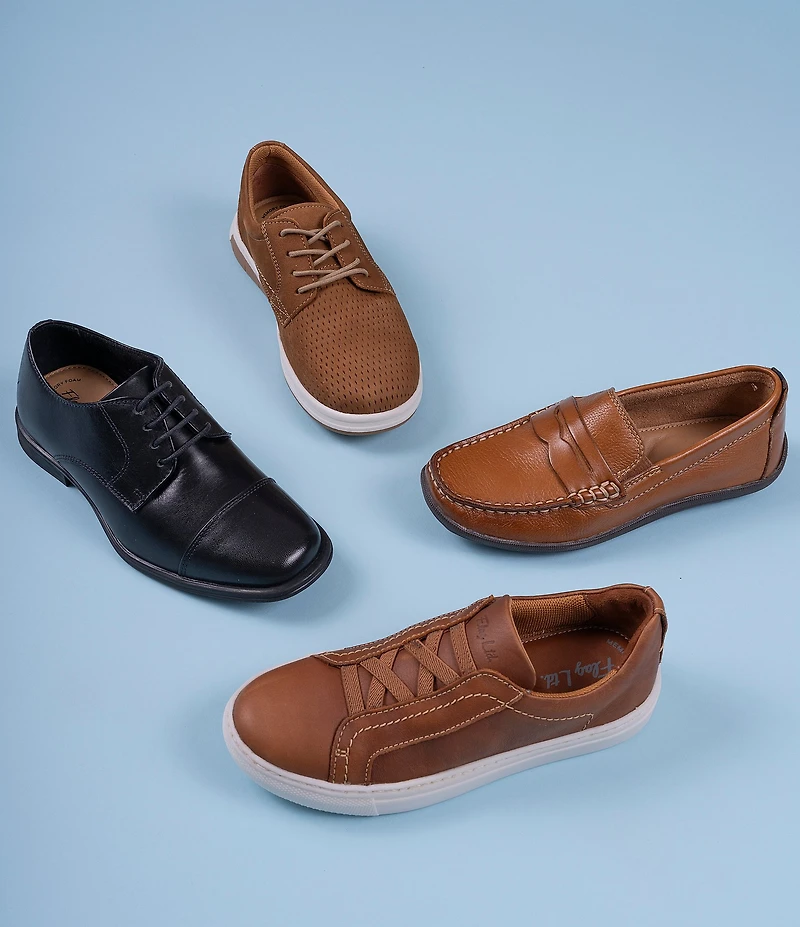 Flag LTD. Boys' Freddie Perforated Nubuck Oxfords (Youth)