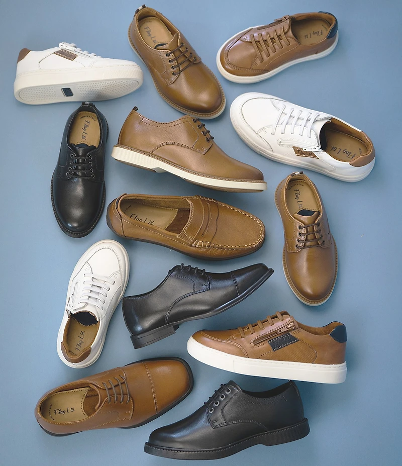 Flag LTD. Boys' Joshua Leather Lace Up Oxfords (Youth)