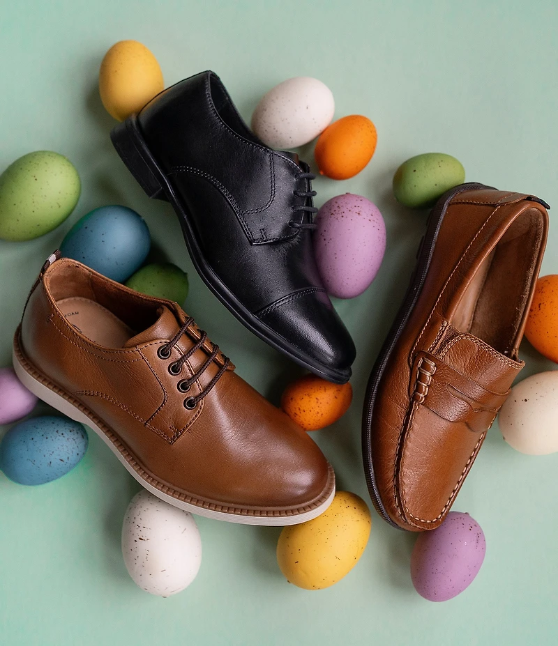 Flag LTD. Boys' Joshua Leather Lace Up Oxfords (Youth)