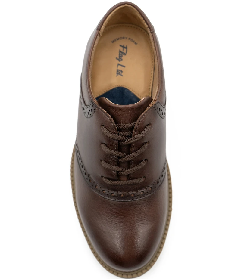 Flag LTD. Boys' Joshua Saddle Brogue Detail Oxfords (Toddler)