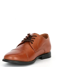 Flag LTD. Boys' Mathew Cap Toe Leather Lace Up Oxfords (Toddler)