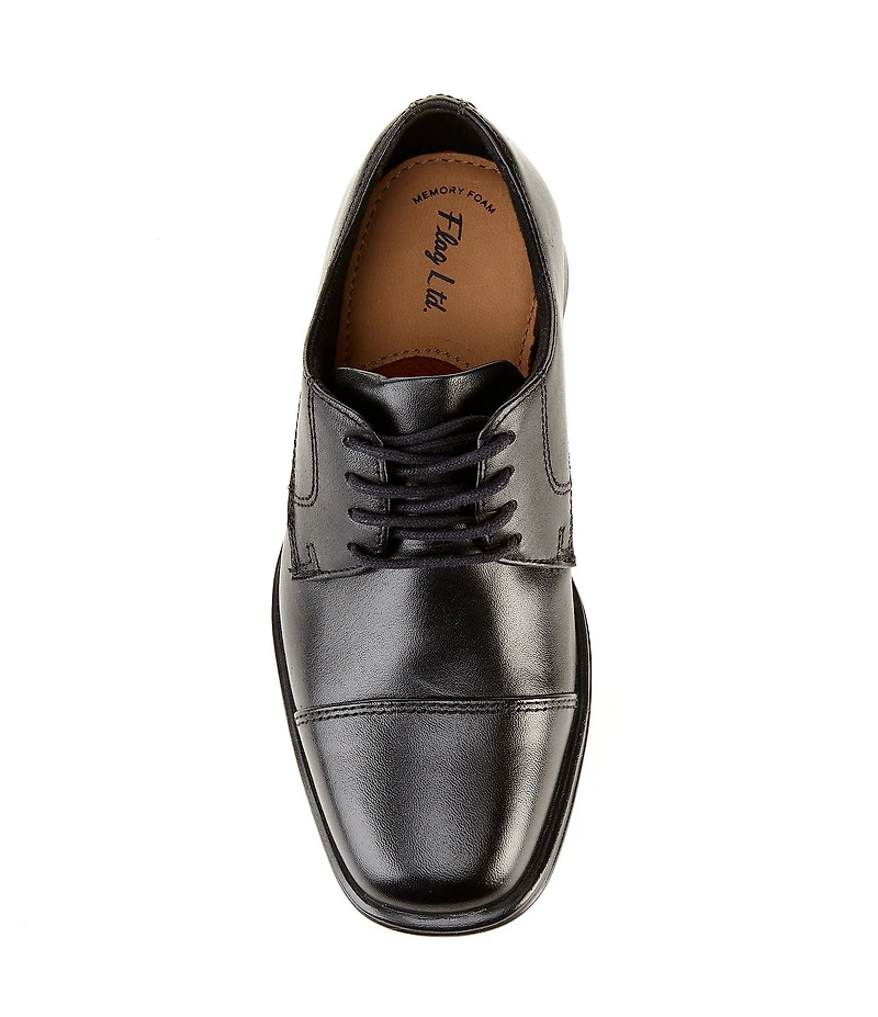 Flag LTD. Boys' Mathew Cap Toe Leather Lace Up Oxfords (Toddler)