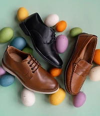 Flag LTD. Boys' Mathew Cap Toe Leather Lace Up Oxfords (Toddler)