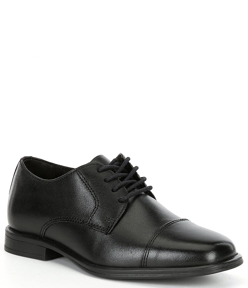 Flag LTD. Boys' Mathew Cap Toe Leather Lace Up Oxfords (Toddler)
