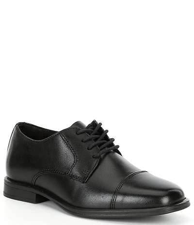Flag LTD. Boys' Mathew Cap Toe Leather Lace Up Oxfords (Toddler)