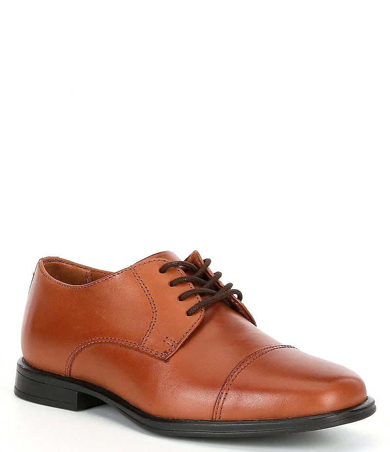 Flag LTD. Boys' Mathew Cap Toe Leather Lace Up Oxfords (Youth)