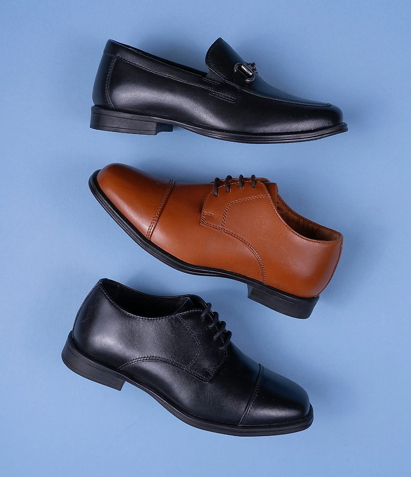 Flag LTD. Boys' Mathew Cap Toe Leather Lace Up Oxfords (Youth)