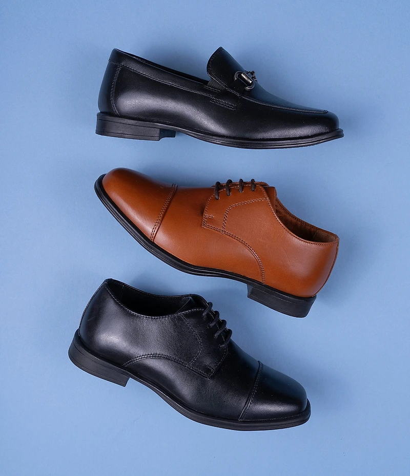 Flag LTD. Boys' Mathew Leather Bit Buckle Loafers (Youth)