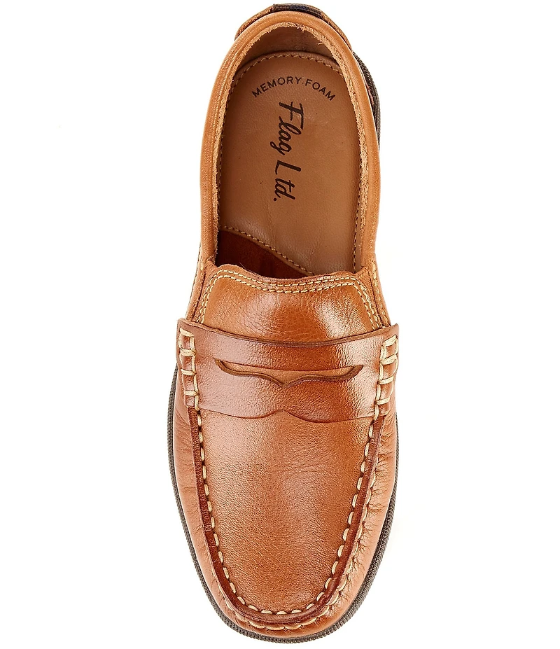 Flag LTD. Boys' Turbo Leather Penny Driver Loafers (Infant)