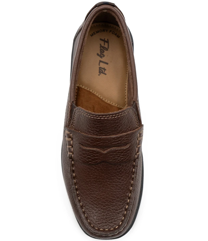 Flag LTD. Boys' Turbo Leather Penny Driver Loafers (Toddler)