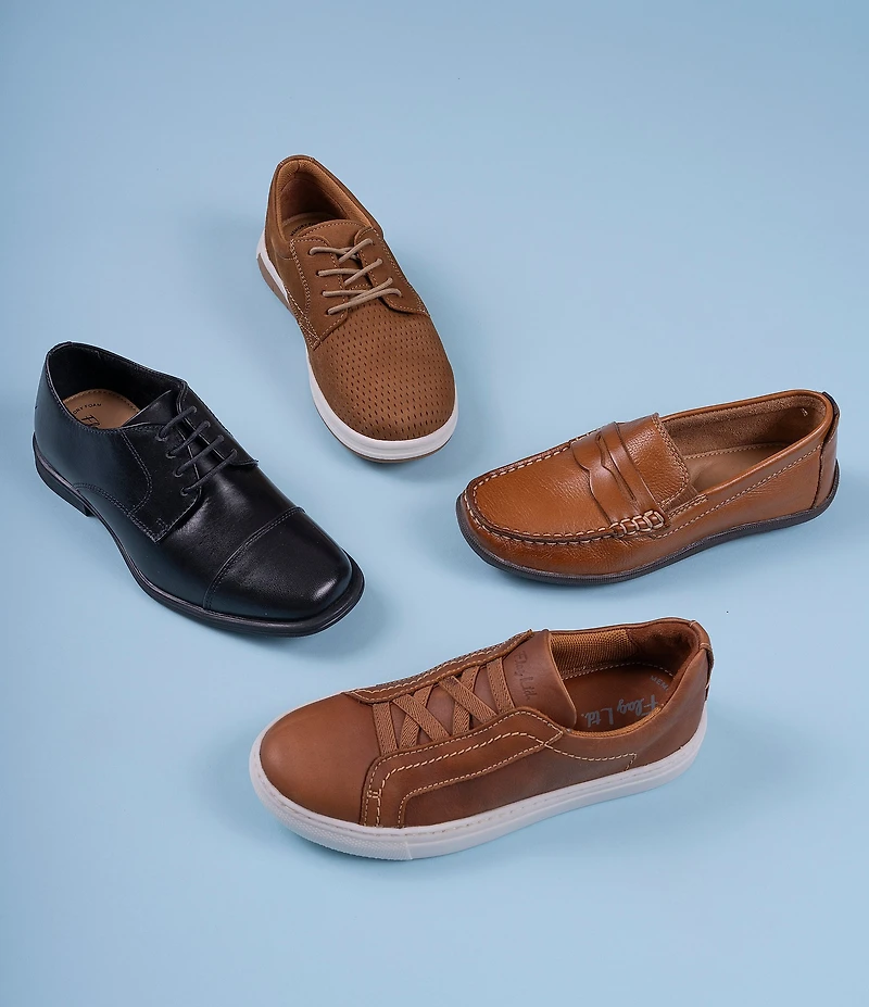 Flag LTD. Boys' Turbo Leather Penny Driver Loafers (Youth)