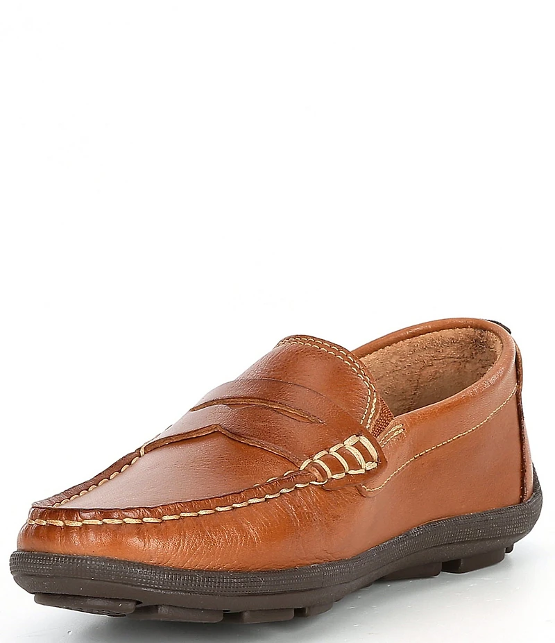 Flag LTD. Boys' Turbo Leather Penny Driver Loafers (Youth)